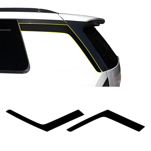 BOGAR TECH DESIGNS Side Chrome Delete Overlay Compatible with Kia Telluride 2027+ Gloss Black