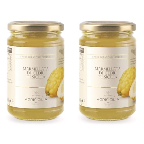 Agrisicilia Marmellata di Cedri di Sicilia (Confezione da 2)