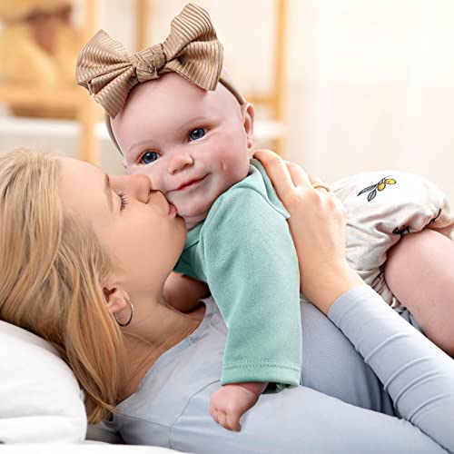Babeside Reborn Baby Dolls, 20Inch Cute Soft Vinyl Realistic-Newborn Baby Dolls Poseable Real Life Lifelike Baby Dolls W/Doll Accessories thumb #4
