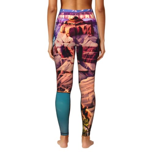 Leggings Gran Cañón elásticos para entrenamiento sin transparencias 4