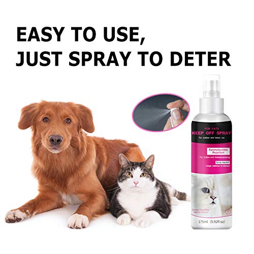 image for QUTOP Cat Scratch Deterrent Spray, Kittens and Cats Repellent Indoor S