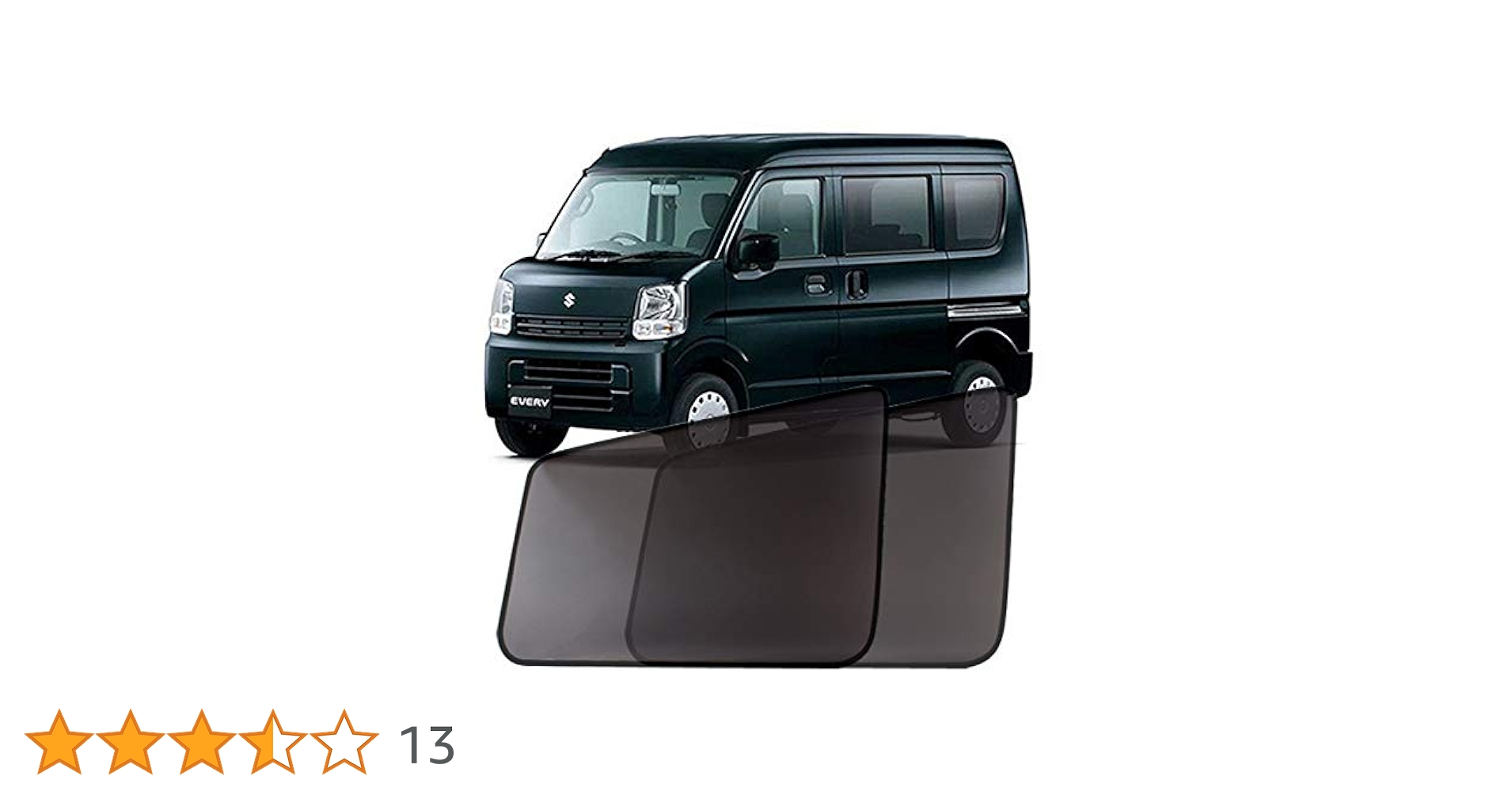 エブリイ バン DA17V ウィンドーバグネット セカンド2枚　網戸　虫除け Amazon | ウィンドーバグネット セカンド2枚セット エブリイ