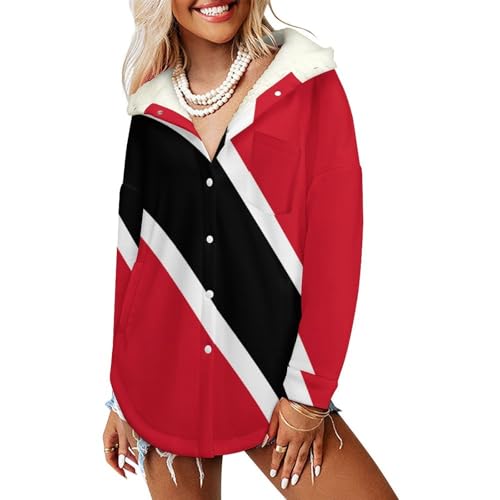 Blouson Polaire Femme Trinité-et-Tobago : Un Manteau Chaud Contre le Vent Glacial