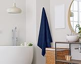Utopia Towels - Luxurious Jumbo Bath Sheet 2 Pack - 100% Cotton Highly Absorbent and Quick Dry Extra Large Bath Towel - Super Soft Hotel Quality Towel (90 x 180 cm, Navy) - Image 6