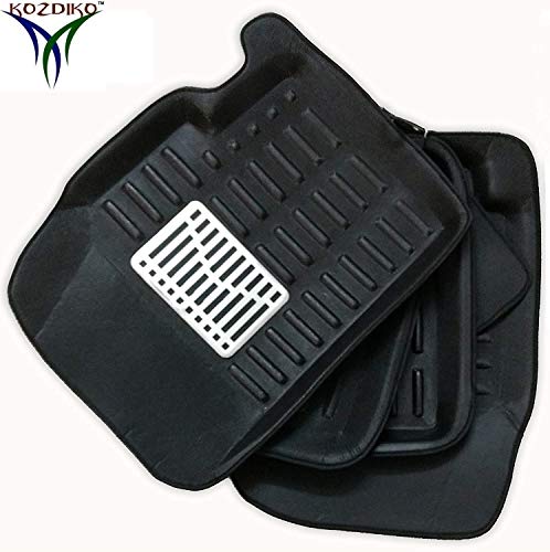 Kozdiko Car 3D Mats Foot mat Black Color for Maruti Suzuki S-Presso
