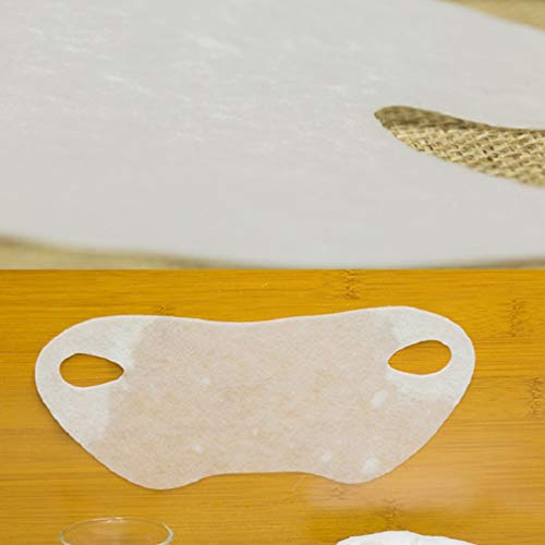 EXCEART 20 Pcs Fita de Elevador de Cara DescartÃ¡vel Remendo de Levantamento de Rosto Adesivo de Que