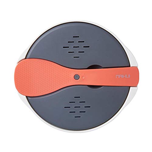 Reiskocher Mikrowellenherde Dampfgarer-Mikrowelle Reiskocher Multifunktionaler Kochgeschirrdampfer mit Siebdeckel und Shamoji für die