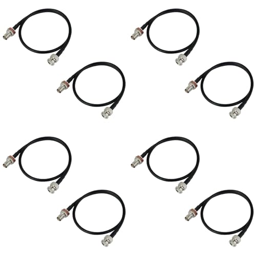 Câble d'extension d'antenne BNC 2 pieds lot de 8 pour rack micro sans fil