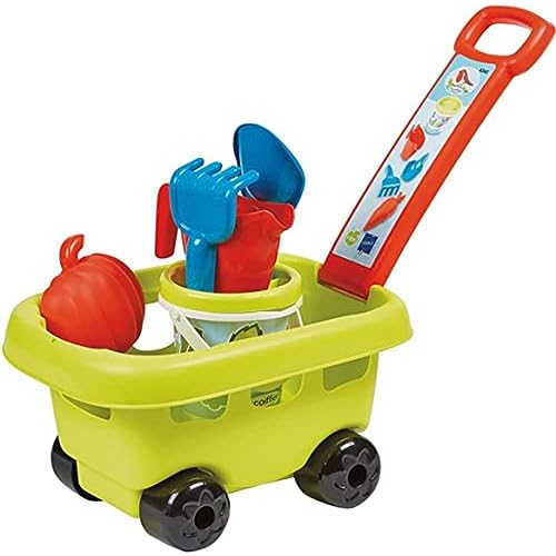 Ecoiffier Jouets 4345 - Filled Garden Trolley - Outdoor Game for Children - from 18 Months - Made in France