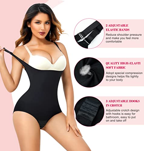 Gotoly Shapewear Bodysuit for Women Tummy Control Fajas Colombianas Waist Trainer Butt Lifter Panty Stomach Body Shaper2