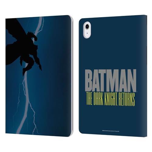 Étui portefeuille iPad Air 11 Batman avec motif imprimé The Dark Knight Returns en cuir