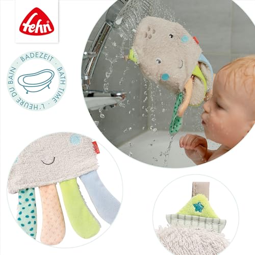 Fehn 054576 Guanto spugna a forma di polpo, panno