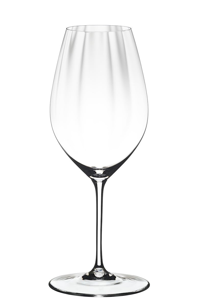 RIEDEL Copa de vino Rendimiento Riesling, 4 pack, cristal transparente, premium hecho a máquina