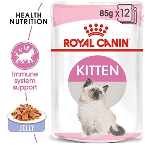 Royal Canin Feline Portionsbeutel Multipack Kitten Instinctive in Gelee 12x85g