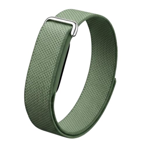 Image of Nylon Strap (Titanium Buckle) Compatible with Google Fitbit Air