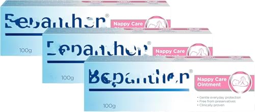 Triple Pack - Nappy Care Ointment Cream | Suitable for Newborns Skin 100g (Packing May Vary) x Pack of 3