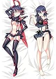 Hugging Body Pillowcase Anime Cosplay Dakimakura Cool Anime Kill LA Kill Matoi Ryuko Peach Skin Throw Otaku Dakimakura Gift Bedding Hugging Body Pillow Case 50x150cm