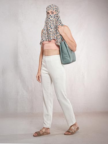 Image of Multipurpose Mask Cum Scarf for Women Cotton I Face Cover for Women I Sun Protection and Summer Wear Scarf