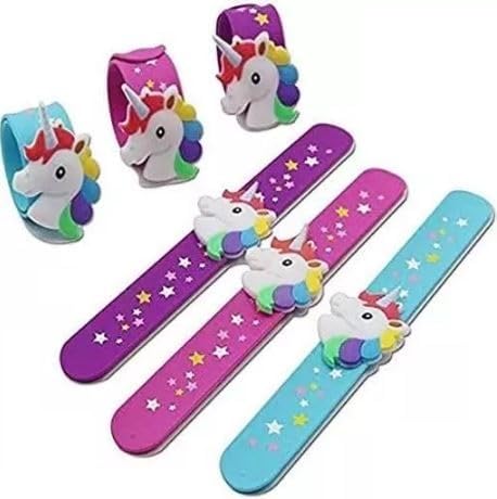 JELLIFY 2 Pcs Colorful Star Slap Bracelets, Silicone Unicorn Wristband for Kids Boys & Girls Birthday Party Supplies Favors (B0C7H9MC16) Amazon Price History, Amazon Price Tracker