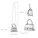 Mini Silver Purses for Women Y2K Small Top Handle Crossbody Bag Stylish Clutch Shoulder Handbag for Cocktail Party Prom