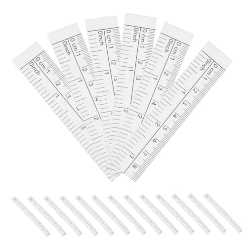 Ruban à mesurer double face jetable papier pour fournitures couture et bricolage x100