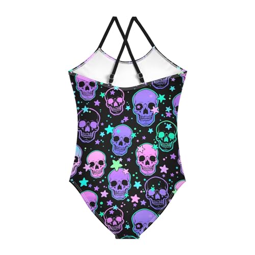 Image of CaTaKu Girls Swimsuits One Piece Bathing Suits Toddler Summer Beach Swimsuits Girls Swimwear 2-8 Years