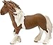 Schleich Farm World Realistic Tinker Mare Horse Figurine - Highly Detailed and Durable Farm Animal Toy, Fun and Educational Play for Boys and Girls, Gift for Kids Ages 3+
