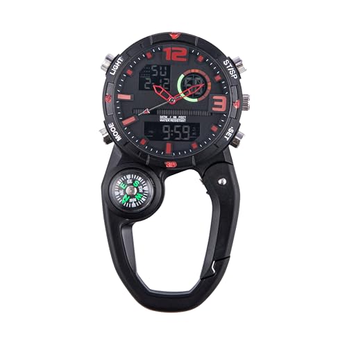 Montre mousqueton antichoc pour éviter la transpiration au poignet en rando