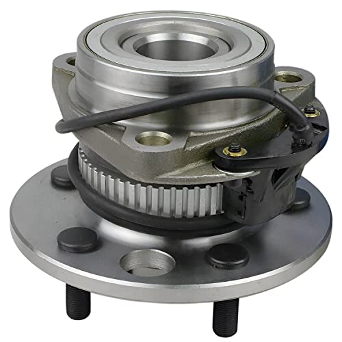 Image of Detroit Axle - AWD Front Wheel Hub and Bearings Assembly Replacement for 1990-1994 Chevrolet Astro GMC Safari - 2pc Set