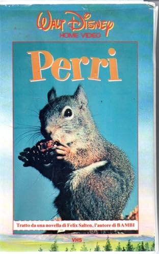  VHS Perri Walt disney Tratto da una novella di Felix Salten
