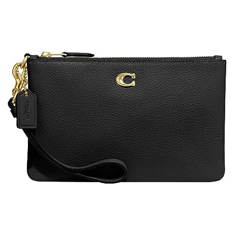 Coach Polished Pebble Small Wristlet Cover