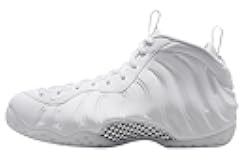 White/White Nike Air Foamposite One Sneaker