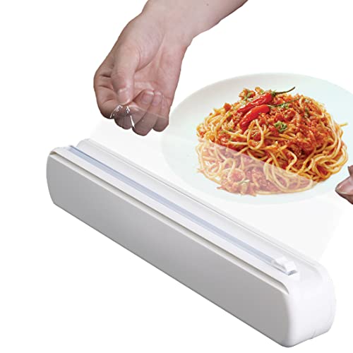 STOAT distributeur de film plastique avec coupe distributeur aluminium et film alimentaire rangement papier alu et film alimentaire coupe film alimentaire distributeur film alimentaire et aluminium