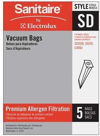 Disposable Vacuum Bag, SD, PK5