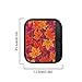 Mintulipy Thanksgiving Fall Maple Leaf Refrigerator Door Handle Covers Set of 4 Keep Appliance Clean for Fridge Microwave Stove Dishwasher Kitchen Decor Accessories