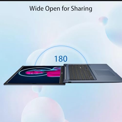 ASUS Newest Vivobook 17 Business Laptop, 17.3'' FHD Display, 12th Gen Intel Core i3-1215U, 20GB RAM, 1TB SSD, HDMI, Webcam, Wi-Fi, Windows 11 Pro, Blue - Image 7