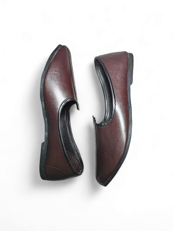Image of Elite Men's Ethnic Mojari Black Premium Handmade Traditional Footwear