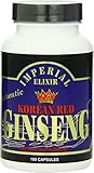 Imperial Elixir Korean Red Ginseng -- 300 mg each - 100 Capsules