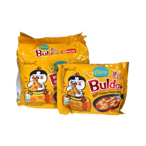 Image of Samyang Cheese Flavor Buldak Ramen Pack of 5