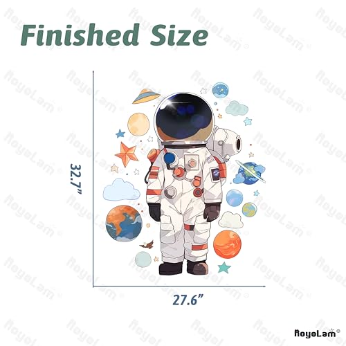 Vinilo decorativo Astronauta adhesivo para pared miniatura 5