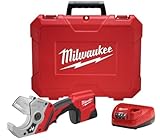 New Milwaukee 2470-21 M12 12 Volt Cordless Vsr Pvc Pipe Shears Cutters Kit Sale