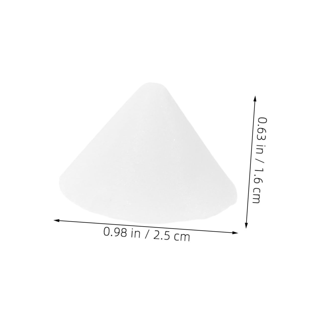 VILLCASE Furniture Kit for Kiln 15pcs Ceramic Refractory Nails Kiln Supporting Tools Heat-Resistant Clay Firing Nails for Pottery