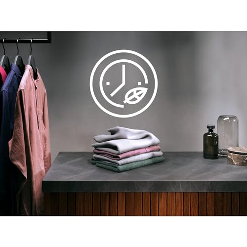 AEG 5000 Series Freestanding Washing Machine LFX50942B, Front Loading Full Size, 9kg, 1400 rpm, AntiAllergy Program, Quick Wash, TimeSave to Adjust Washing Cycles, Class A, White