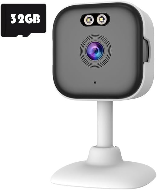 Security Camera with WIFI and 32GB Storage - Protect Your Home, Family, and Valuables