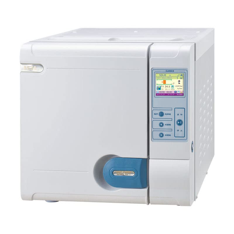 1800W Lab Equipment Table Top Autoclave Class B Series 18L Portable Autoclave Steam Sterilizer