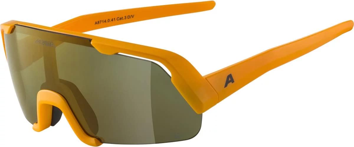 ALPINA ROCKET YOUTH Q-LITE - Verspiegelte, Kontrastverstärkende & Beschlagfreie Sport- & Fahrradbrille Mit 100% UV-Schutz Für Kinder