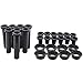 MOTOKU Rear Suspension Control Long Lower Short A-Arm Bushing Kit for Polaris Sportsman ETX 400 500 570 800 450
