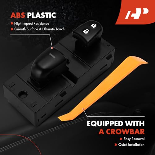 A-Premium APWS0609 Power Window Switch Compatible With Nissan Rogue 2014-2019, Sentra 2013-2019, Leaf 2011-2022, Front Right Passenger Side thumb #4