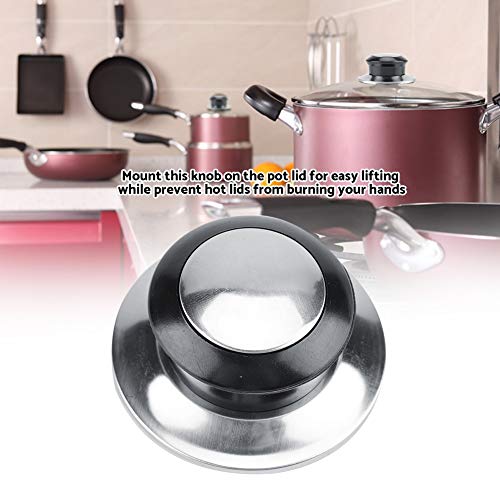 Nikou Pot Lid Knob - 5Pcs Heat-Resistant Pot Pan Lids Knob Lifting Handle Home Kitchen Cookware Replacement Parts - Image 3