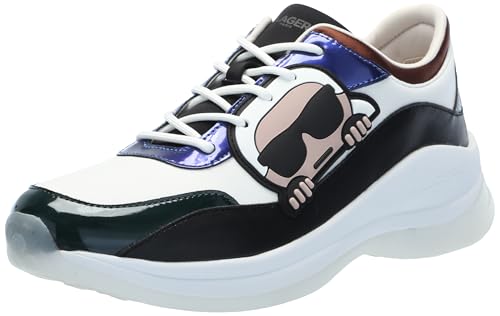 Baskets à lacets Karl Lagerfeld Coty : des sneakers Everyday blanches durables et faciles à laver